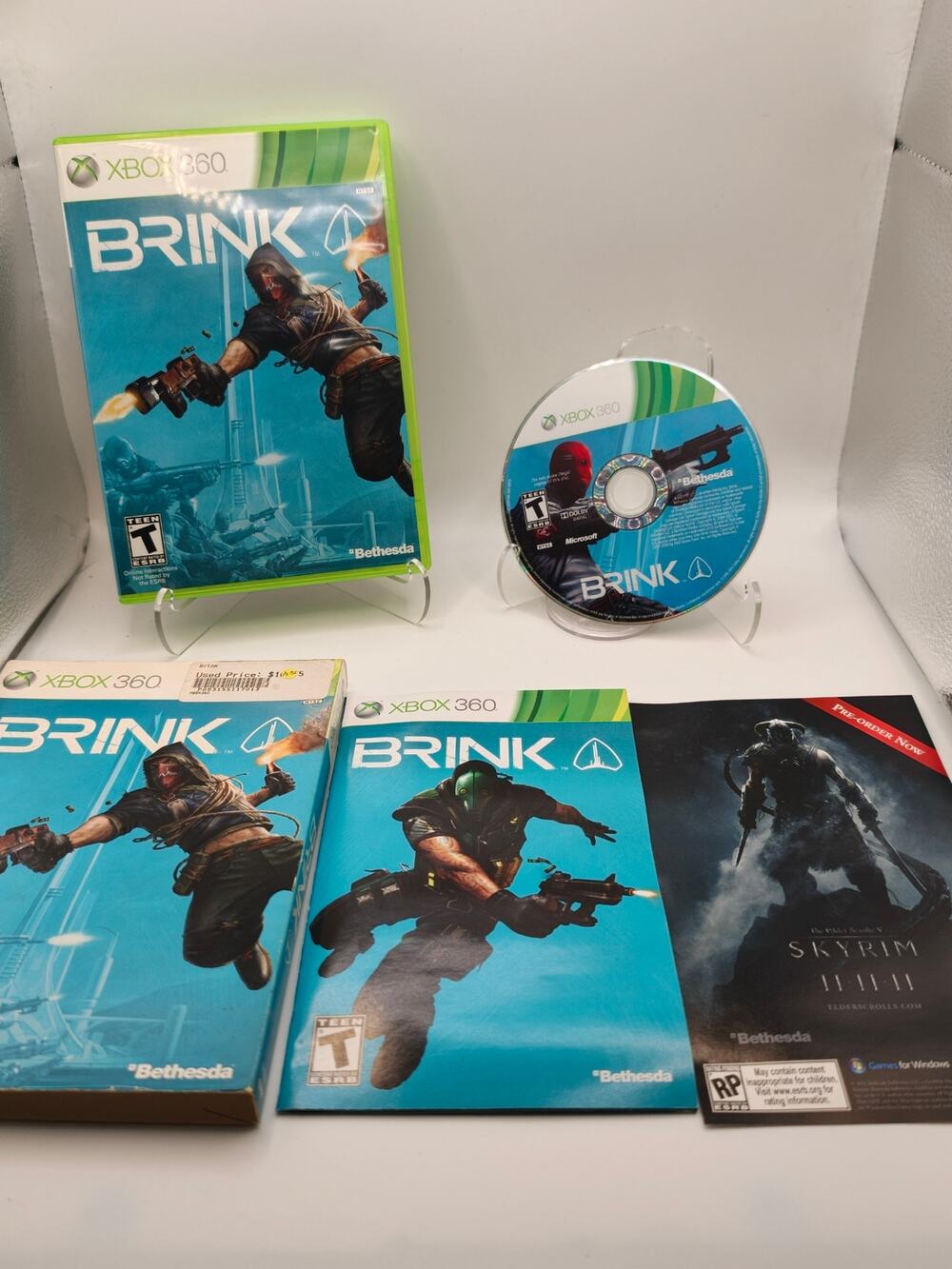 Brink Xbox 360 CIB Complete W/ Manual Tested